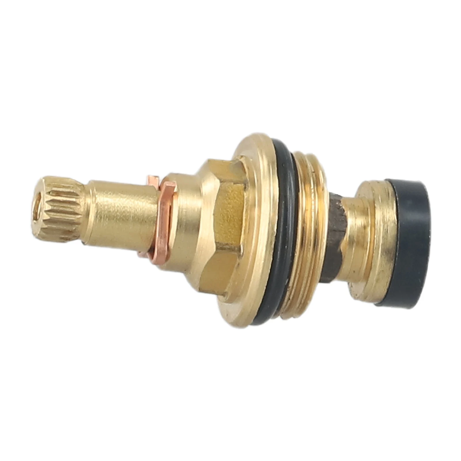 1pc G1/2 Hot Cold Water Valve Core Copper Body Slow Opening Valve Core 20 Tooth Bathroom Kitchen Spool Faucet Fixture Parts