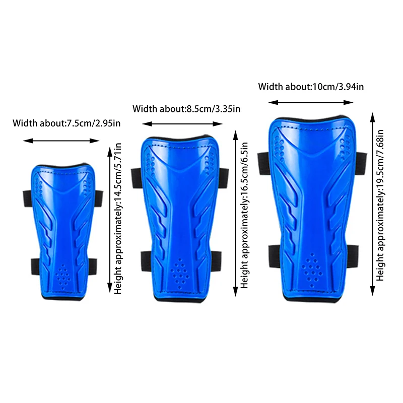 Football Strap Protection Gear Children Adult Sport Training Impact Resistant Knee Leg Support Kid Soccer Shin Guard Board 1Pair