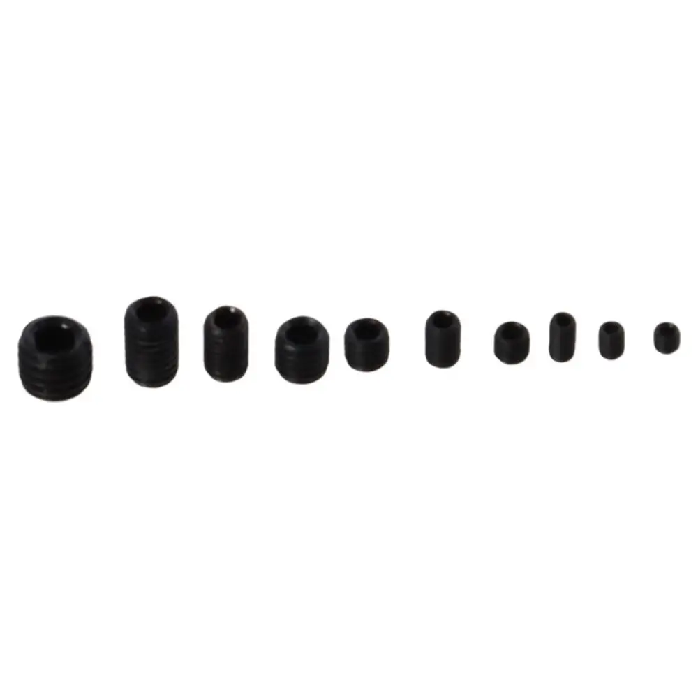 Description Picture 5 of item200Pcs Black Set Screws Alloy Steel Cup Point Hex Allen Head Socket Screws M3 M4 M5 M6 M8 Socket Set Screws Door Handles