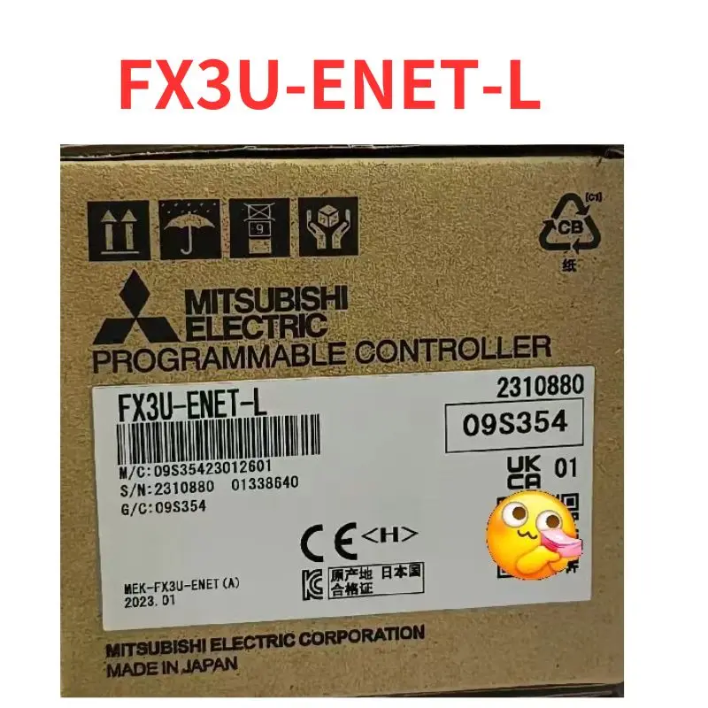 

100% New FX3U-ENET-L Interface Module