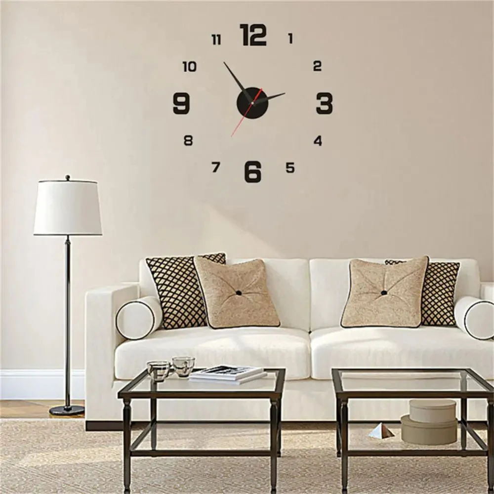 Wall Clock DIY Wall Decoration Home Silent Living Room Office Decoration