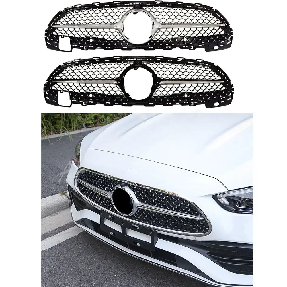 

Car Front Racing Facelift Grill Upper Bumper Grilles Fit For Mercedes-Benz W206 C-Class 2021+