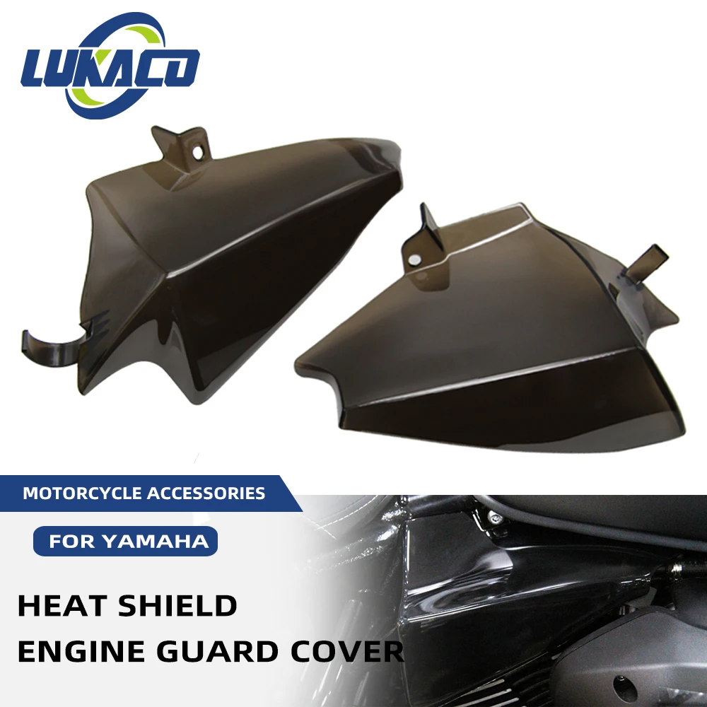 Motorcycle Accessories Smoke Heat Shield Engine Guard Mid-Frame Air Deflector For Yamaha XVS 950 R/C SPEC BOLT950 2013-2019