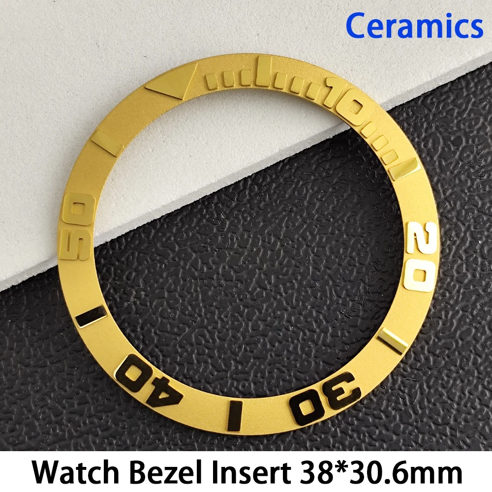 Premium 38mm Sloping Aluminum-Ceramic Bezel Insert