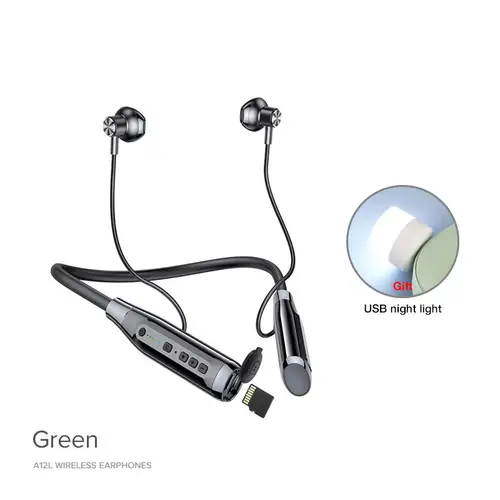 EARDECO 100 Hours Endurance Wireless Headphones Bass In-ear Bluetooth Headphone Earphone Music Sport Earbuds with Mic Stereo - Image 10