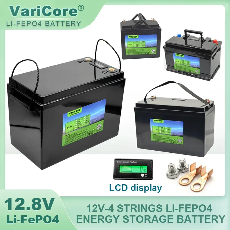 12V 280Ah 120Ah Lifepo4 Batteria 12.8V Batterie Al Litio 4000 Cicli Per Camper Golf Cart Off-Road Off-Grid Solar Wind