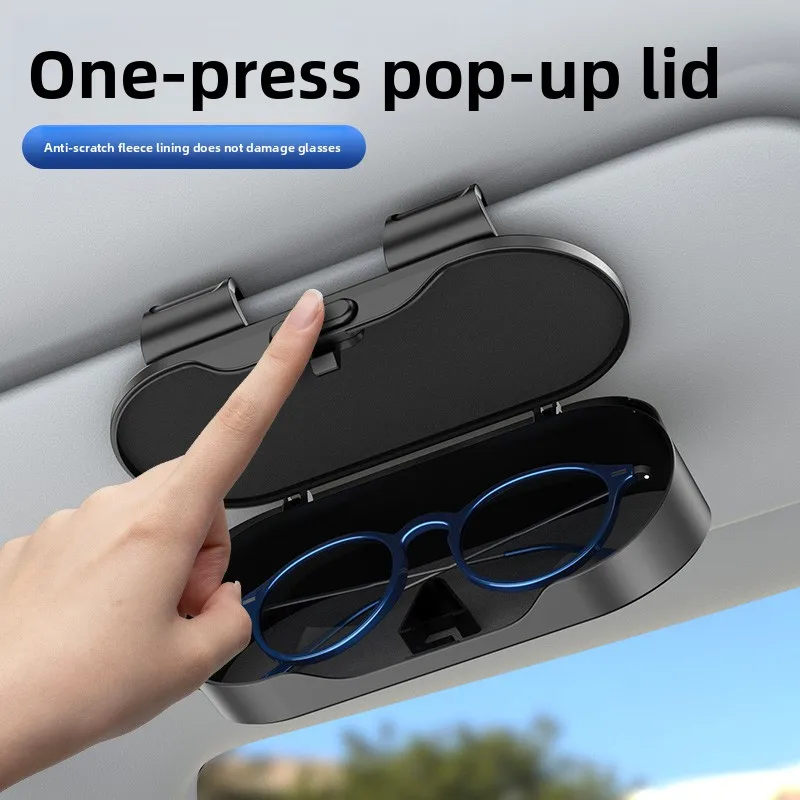 Portable Car Sunglasses Storage Holder