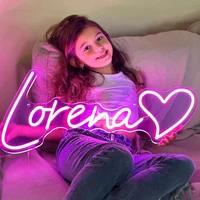 Custom Neon Sign Led Neon Signs Led Letters Family Gift Custom Neon Light Sign for Wedding Party Bar Personal Name Logo Salon 2