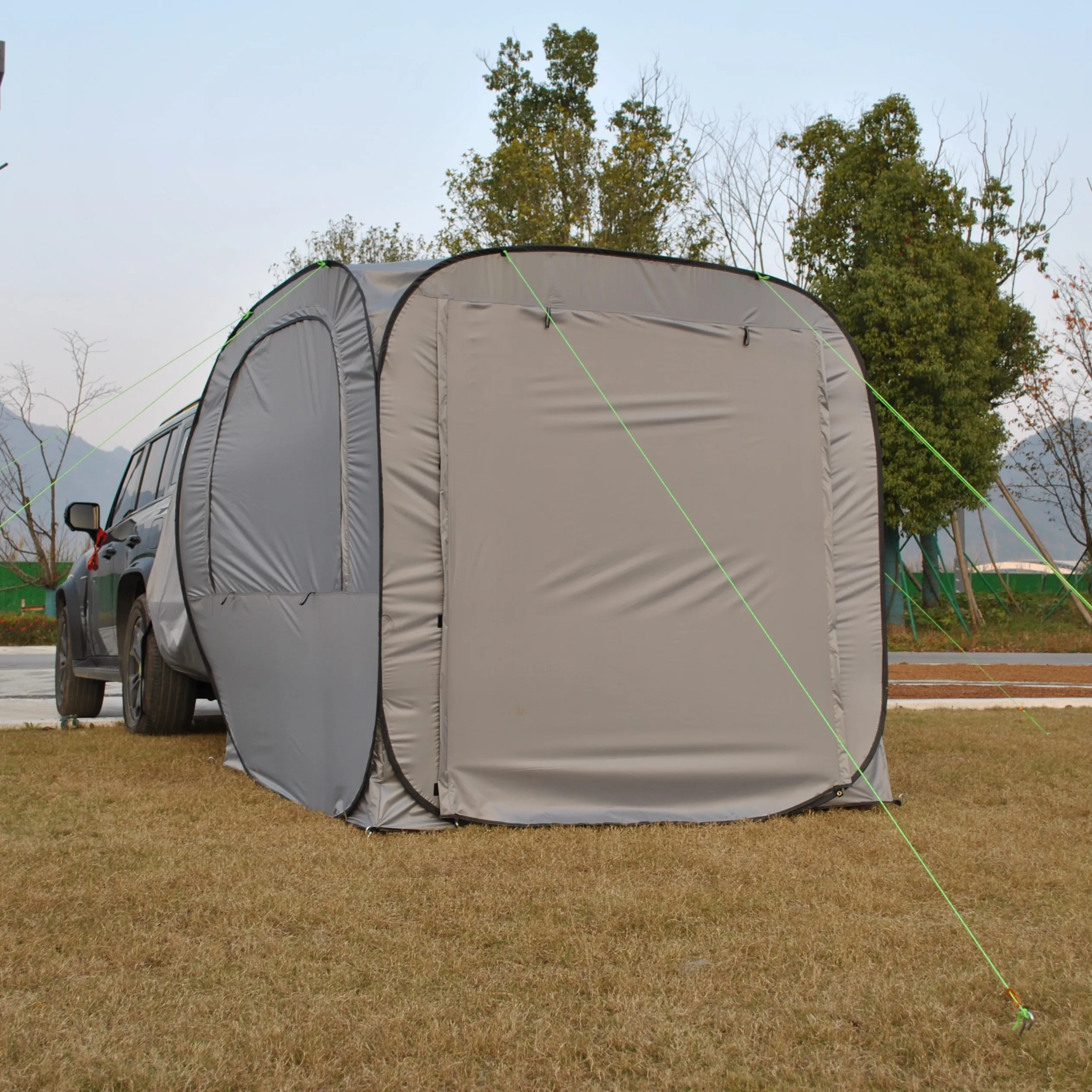 Suv Camping Tent Automatic 4 People No Build Rear Extension Car