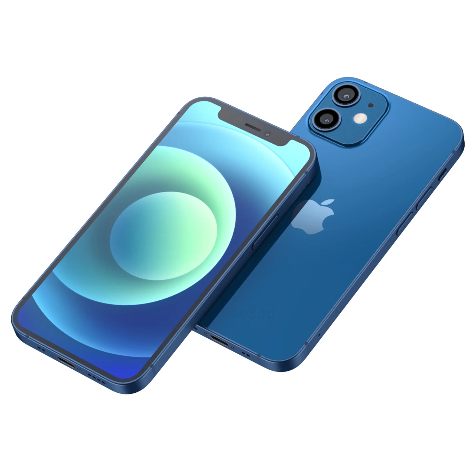 Iphone Mobile Phone Original Apple iPhone 12 5G LTE NFC Face ID 6.1'' Apple 12 IOS A14 Bionic Hexa Core Front and Back 12MP Unlocked Cellphone