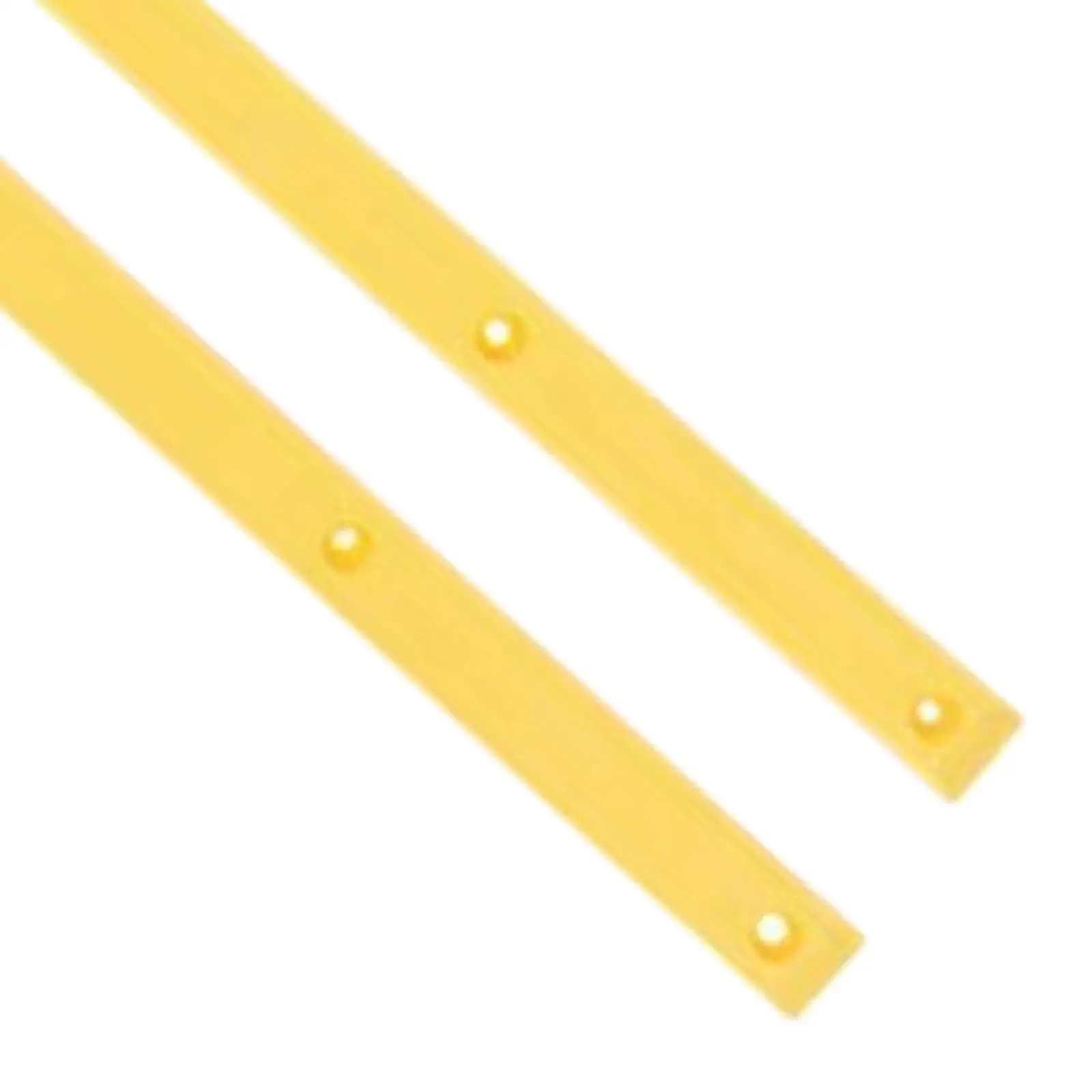 

2/3 1 Pair Skateboard Rails Head Anti Bump Protect Rubber Strip Longboard Part