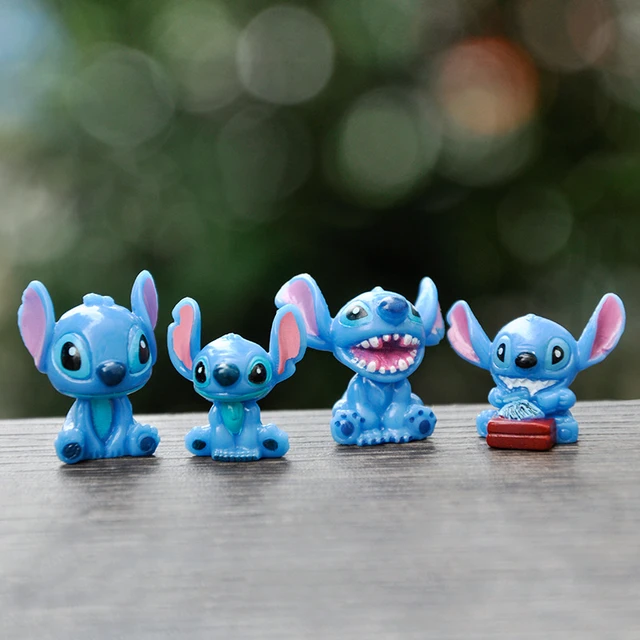 12Pcs Disney Stitch Action Toy Figures Lilo Stitch Doll 3Cm Mini