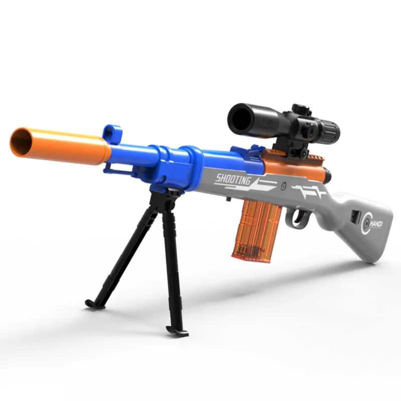 Toy Guns Awm Manual Blaster Foam Darts Sniper Rifle Machine Shooting