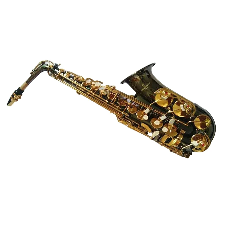 

Japan Yanagisa A-991 Alto saxophone play Professional Black Nickel Gold Key Sax very beautiful Musical Instruments Real picture