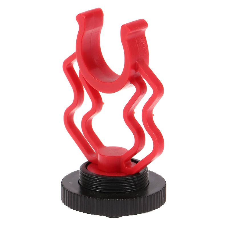 새로운 판매 1Pc 범용 마이크 웨이브 쇼크 마운트 어댑터 플라스틱 마이크 브래킷 마운트 교체 쇼크 마운트 액세서리