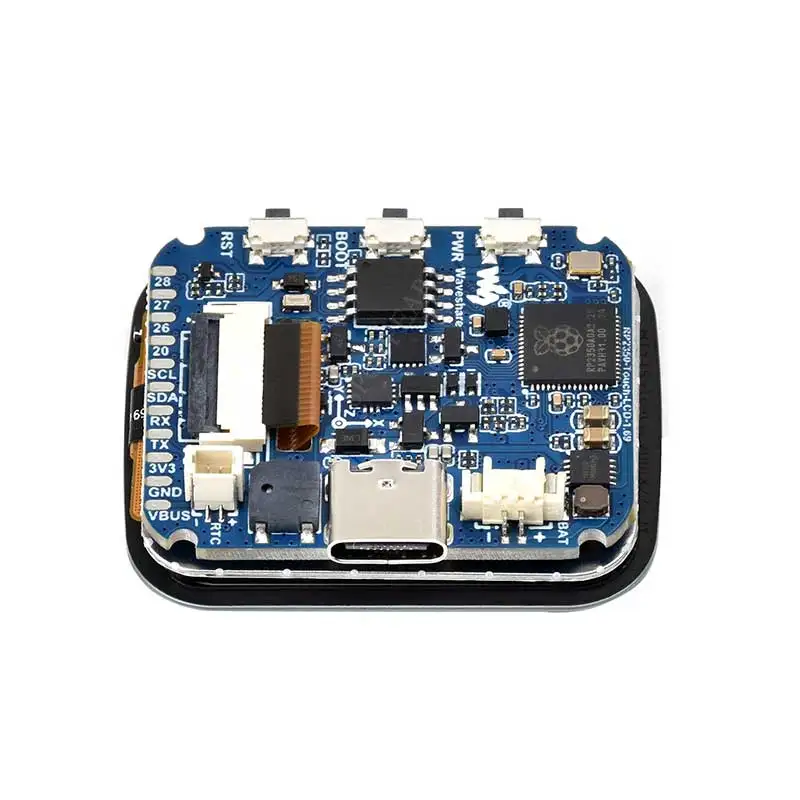 ����� ���� ���� 2 RP2350 1.69 ��ġ LCD ��ġ��ũ�� ���� ����, 240x280 1.69 ��ġ ���÷���, QMI8658, 6 ��