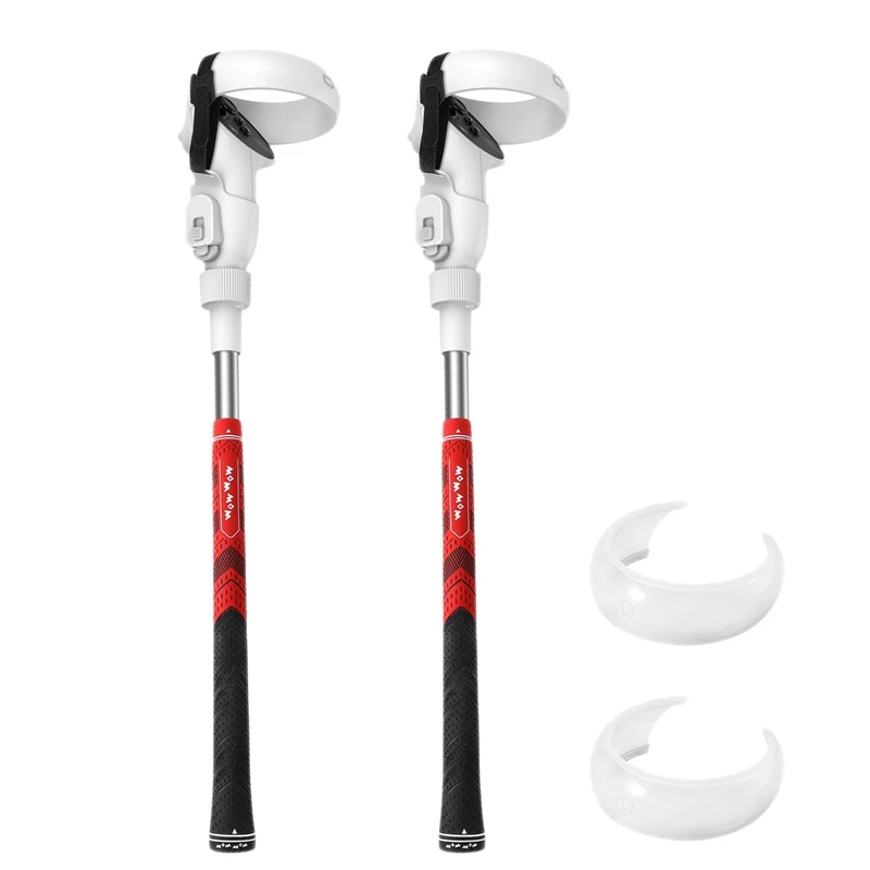 

Controller Grips Stick Handle For Oculus Quest 2 Rift S Golf Club Attachment For Oculus Quest 2 VR