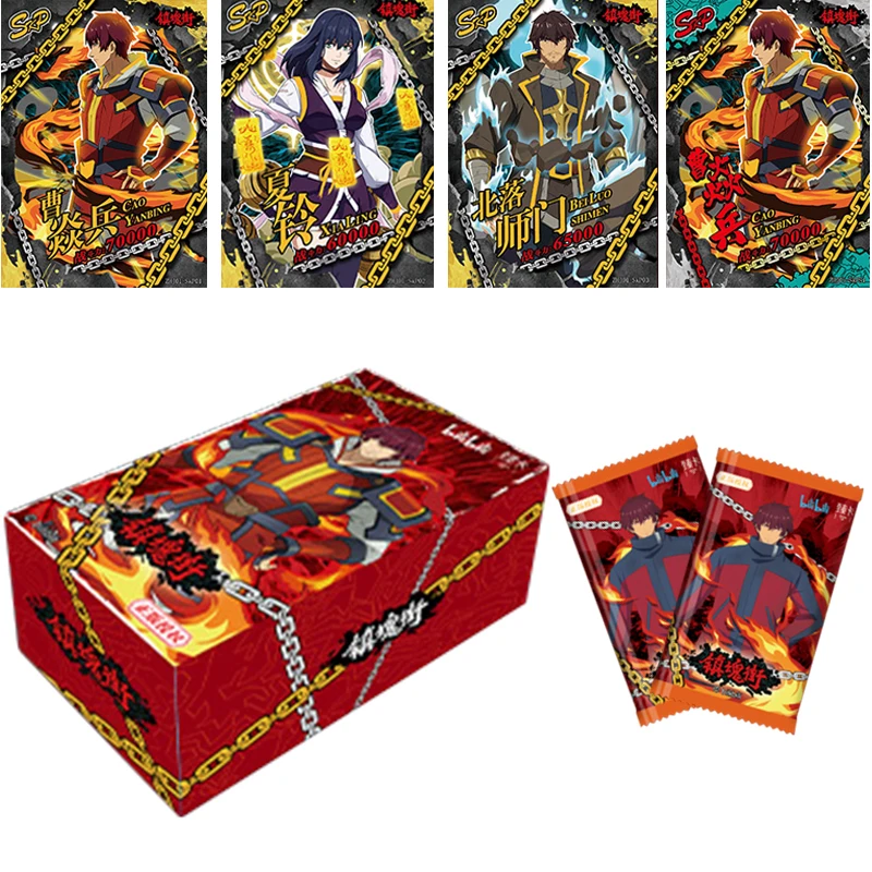 Genuine Rakshasa Street Anime Collection Cards Rare Hidden EX Protagonist SKP Guardian Spirit Attribute Cards Hobbies boy Toys