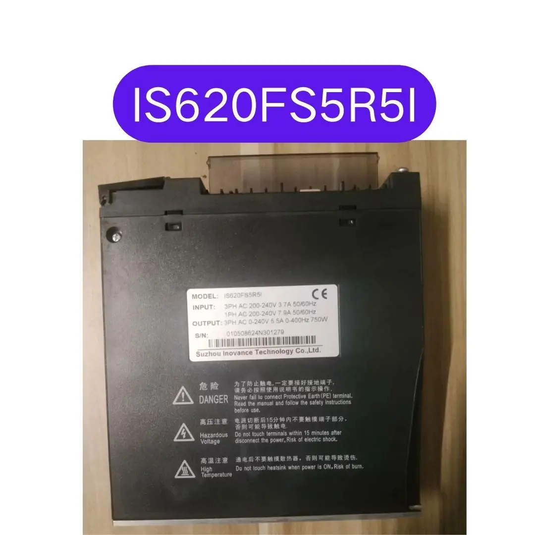 중고 서보 드라이버, IS620FS5R5I, 750W 테스트 OK, 빠른 배송