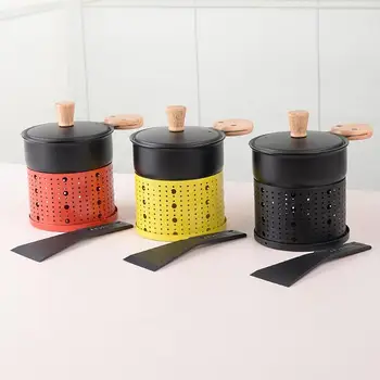 1pcs New Portable SwissCheese Oven Mini Non-stick Butter Cheese Baking Pan Scottish Style BBQ Dish Durable Baking Tray