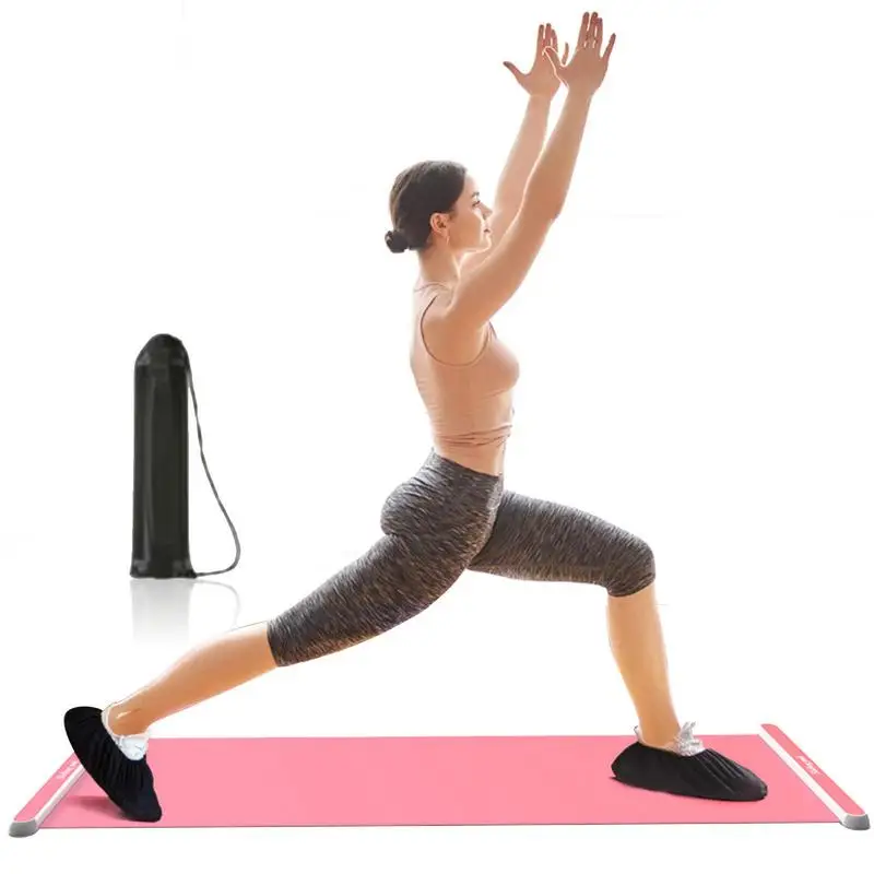 

Slide Board Workout 200x50cm Sliding Exercise Mat Slide Mat For Home Gym Cardio Workout Equipment To Improve Balance And