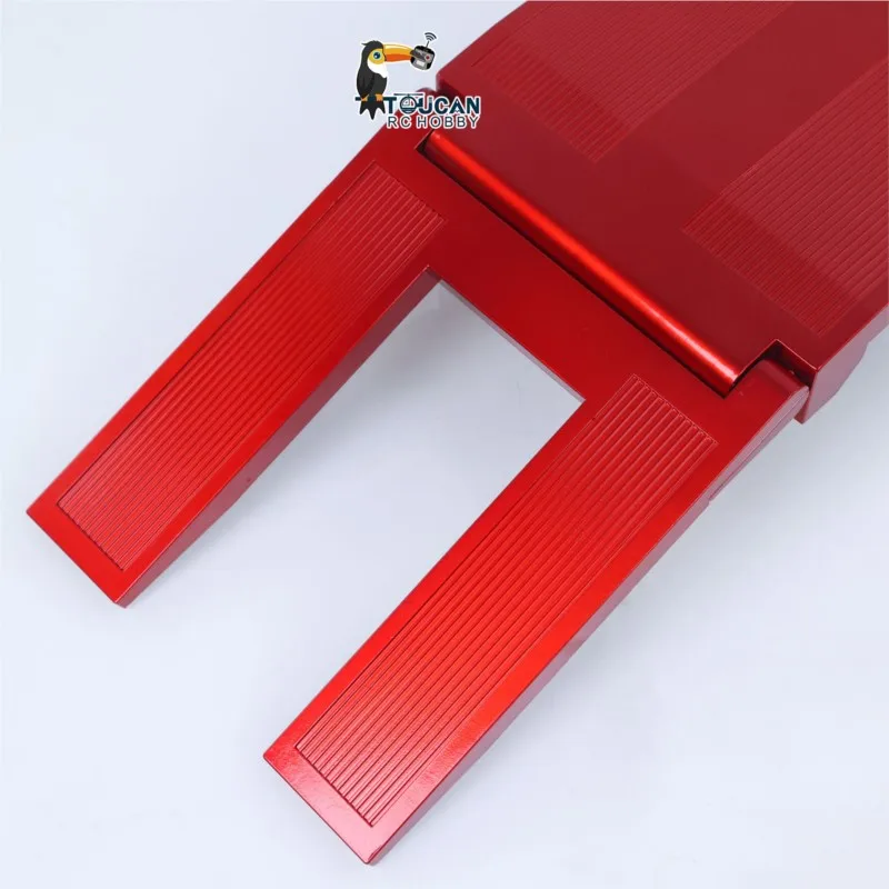 Semi-remorque plateau 3 essieux 1/18 pour HUINA 1501 RC