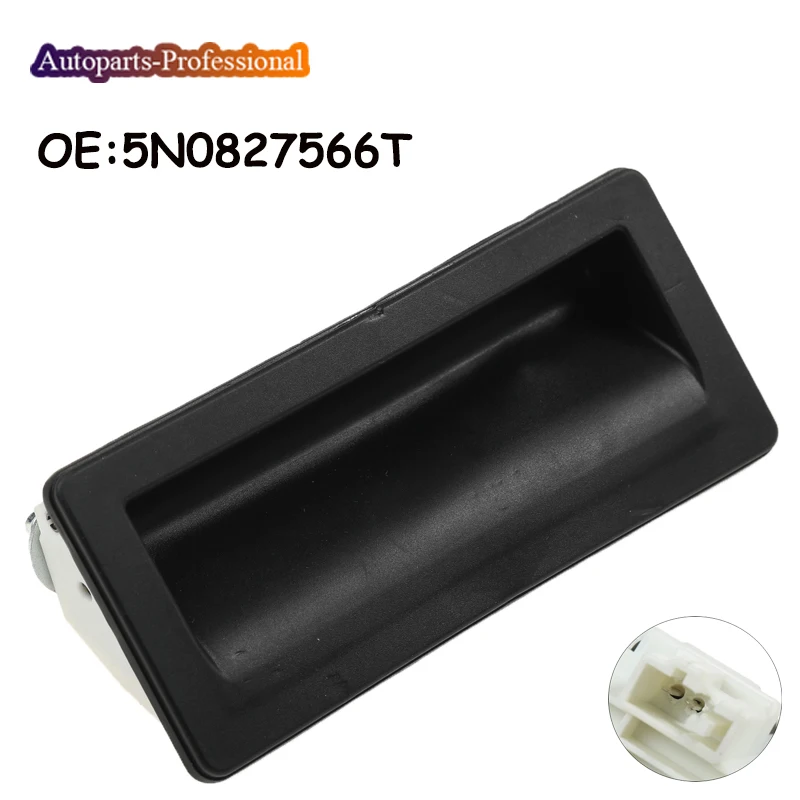Nuovo Pulsante Interruttore Di Rilascio Attuatore Blocco Coperchio Bagagliaio Posteriore Per Caddy Golf Plus Jetta A3 A4 Skoda Yeti Alhambra 5N0827566
