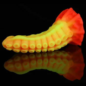 Colorful Octopus Tentacle Dildo Artificial Monster Dildo Adult Toys for Anal Sex Toys for Women Suction Cup Animal Dildo 3
