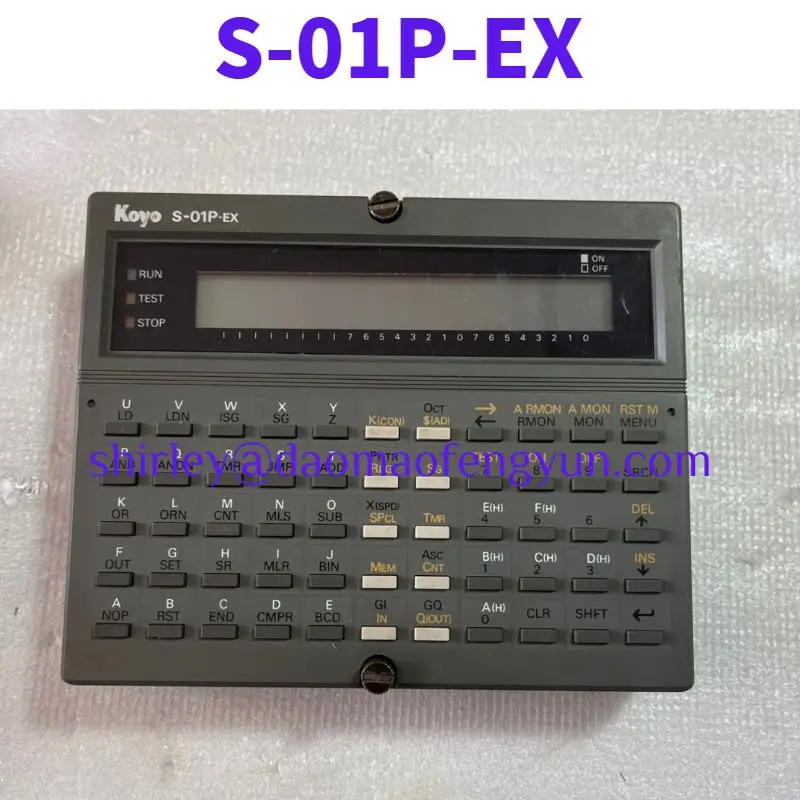 

Used S-01P-EX handheld programmer