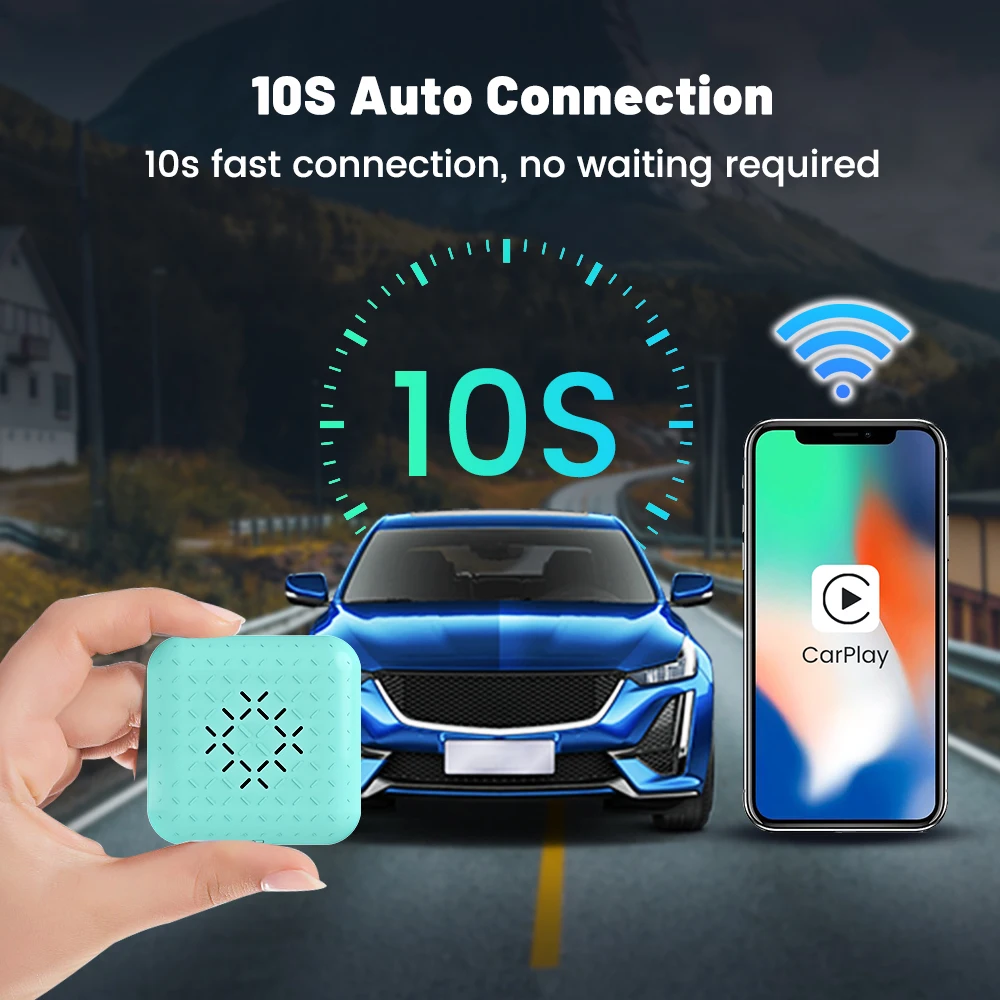 CarlinKit 5.0 4.0 3.0 CarPlay Wireless Dongle Activator Auto-connect For Audi Porshe Benz VW Volvo Toyota Plug&Play MP4 MP5 Play