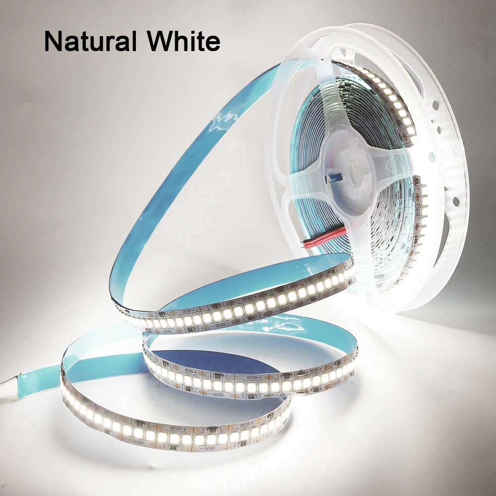 5 V 12 V 24 V 2835 LED-Streifen 5 m 300/600/2400 Pixel LED-Band SMD 3528 flexible Lichtleisten-Streifen unter der Schrankbeleuchtung, Hintergrundbeleuchtung – Detail 6