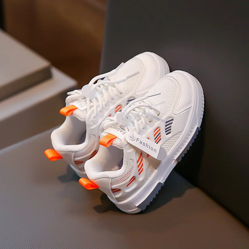 Jungen Sneakers Mädchen Atmungsaktive Sportschuhe für Kinder Herbst Rutschfeste Casual Student Outdoor Schuhe Korbschuhe_voghion.com