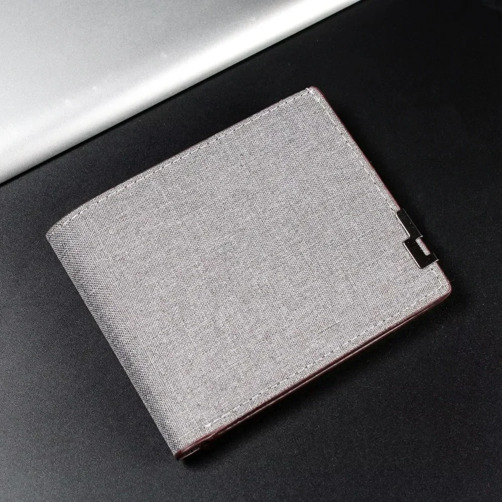 Foldable Men Women PU Leather Wallets Slim Credit ID Coin Purse Inserts Business Money Bag Cards Holder Money Clips Holder