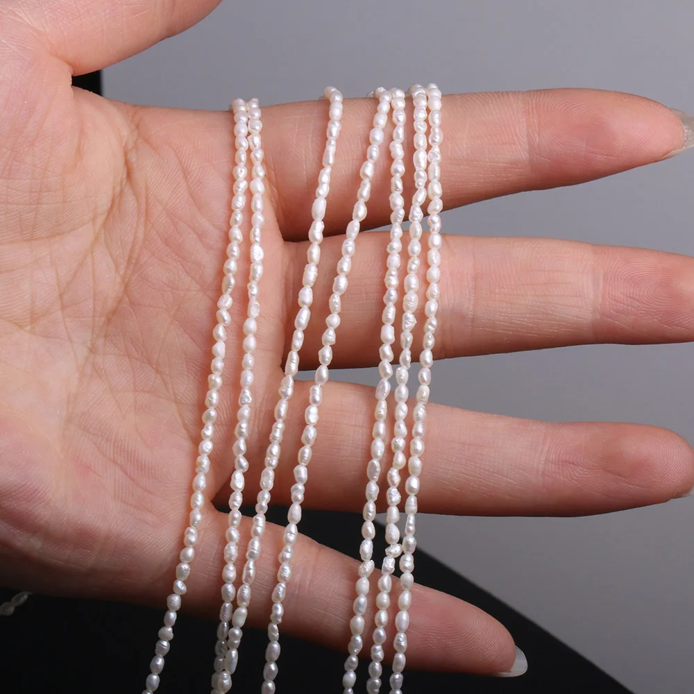 Wholesale Loose Freshwater Pearl Beads – Natural White Pearls For DIY Jewelry Making & Necklaces