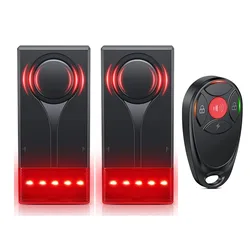 Advanced Car Vibration and Sound Alarm System with Remote Control - 108dB Anti - Theft Security Solution (1 Set with host)