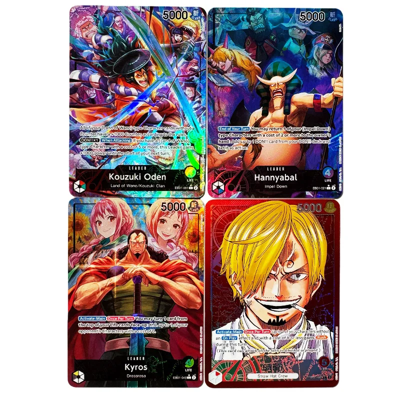 Anime One Piece OPCG English Leader Luffy Sabo Zoro Nami Law Ace