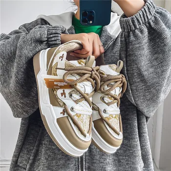 Zapatos de Verano 2025 para Hombre – Casual, Deportivos y con Suela Gruesa para Mayor Altura