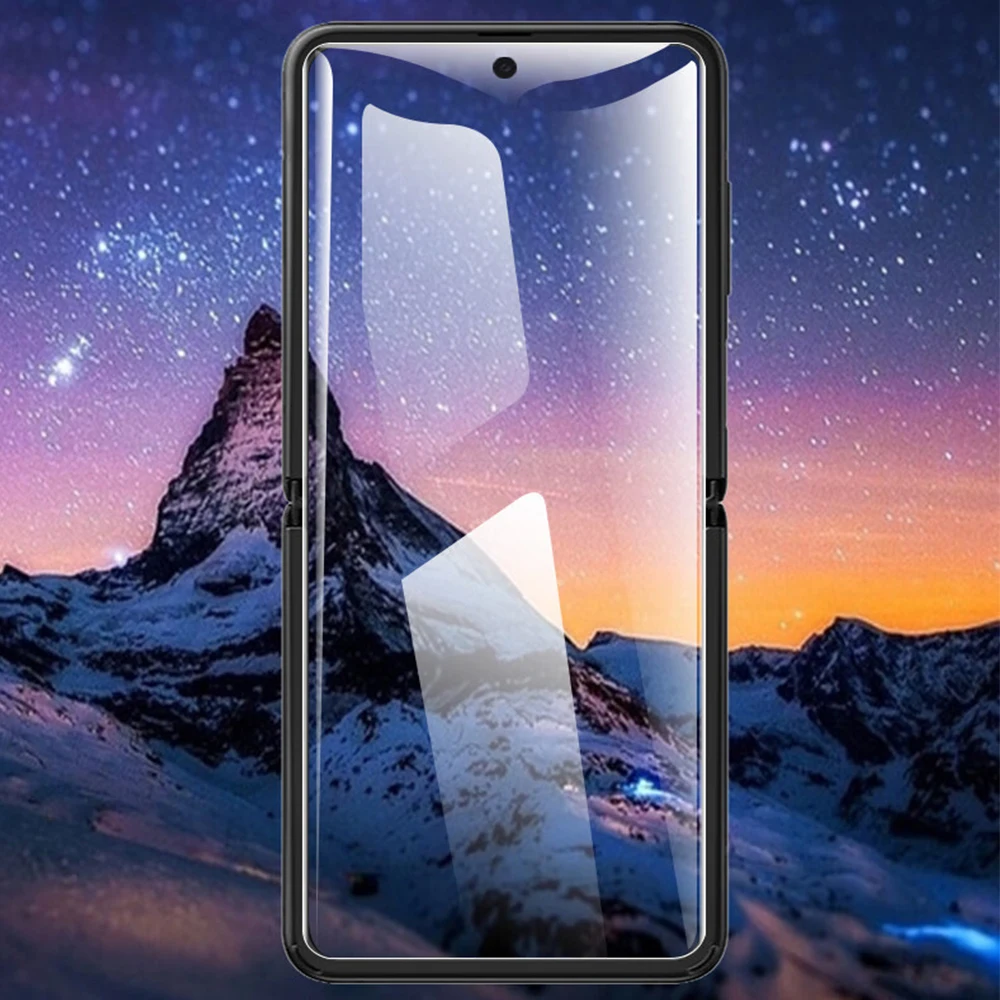 2PCS Flexible Full Screen HD Glossy Hydrogel Protector Film
