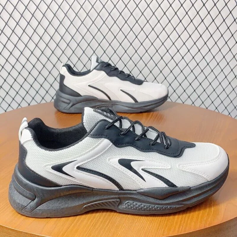 Mesh Men's Shoes Breathable Fashion Sneakers 2024 New Casual Shoes for Men Comfortable Platform Sports Shoe Zapatillas De Hombre