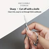 New Butterfly Shape Eyebrow Scissors Curved Blade Cuticle Scissors Professional Stainless Steel Manicure Trimmer Hair Remover To 6