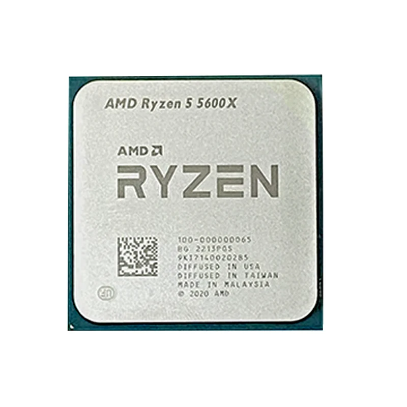 AMD Ryzen 5 5600X R5 5600X 3.7 GHz Six-Core twelve-Thread 65W CPU Processor  L3=32M 100-000000065 Socket AM4