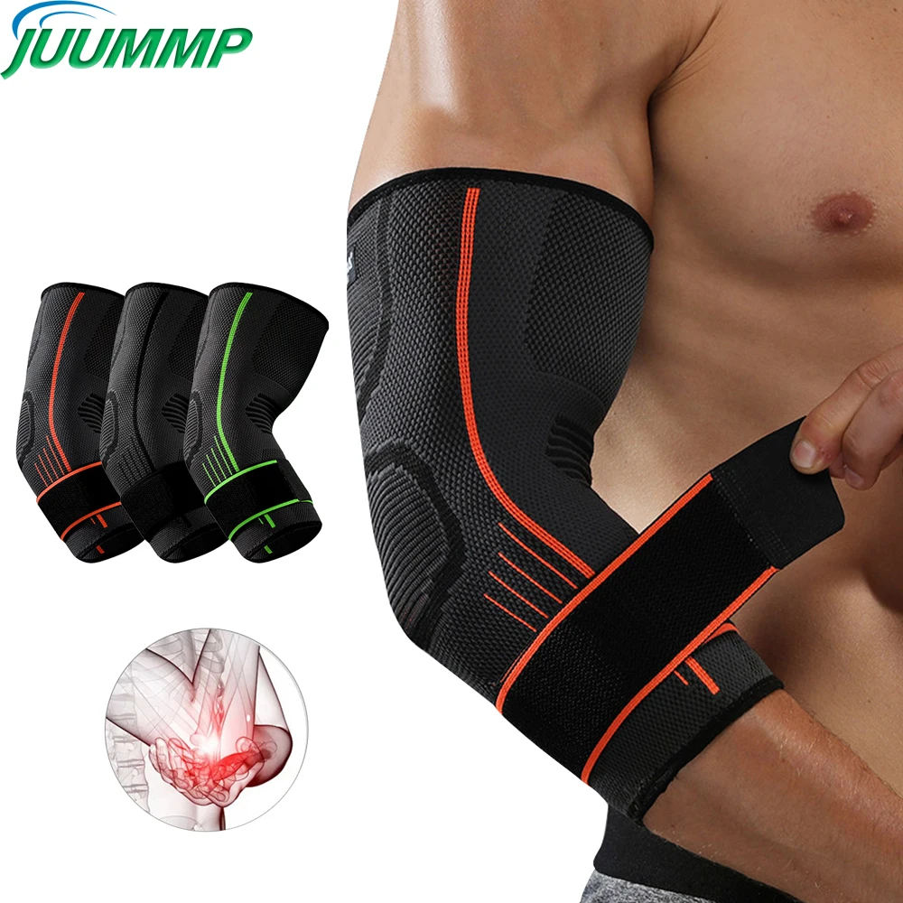 Elbow Brace Elbow Strap Elbow Pads JUUMMP Elbow Compression Sleeve Support Brace Arm Warmers Arthritis Bandage Arm Pads Guard Stretch Accessories For Women Men