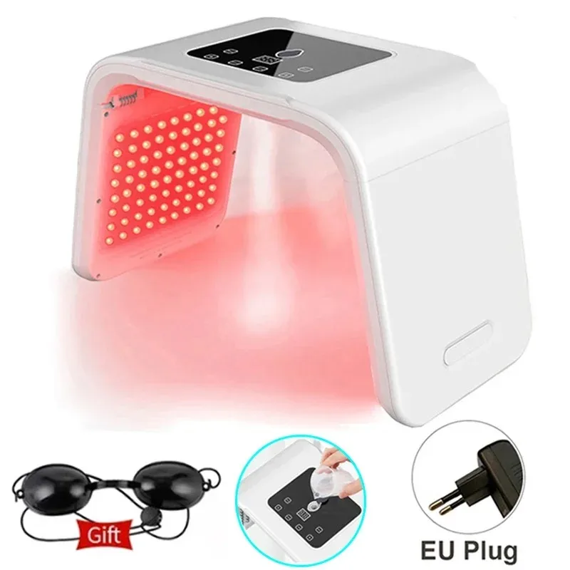 7 ألوان LED آلة الفوتون مع نانو رذاذ صالون تجميل ا...