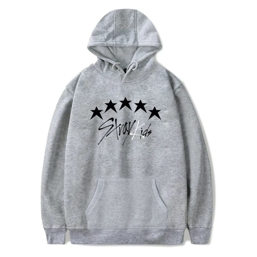 

Stray Kids 5 Star Hoodie Sweatshirt Oversized Women Men Korean Style Hoodies Autumn Pullover Kpop Streetwear Fashion SKZ Clothes