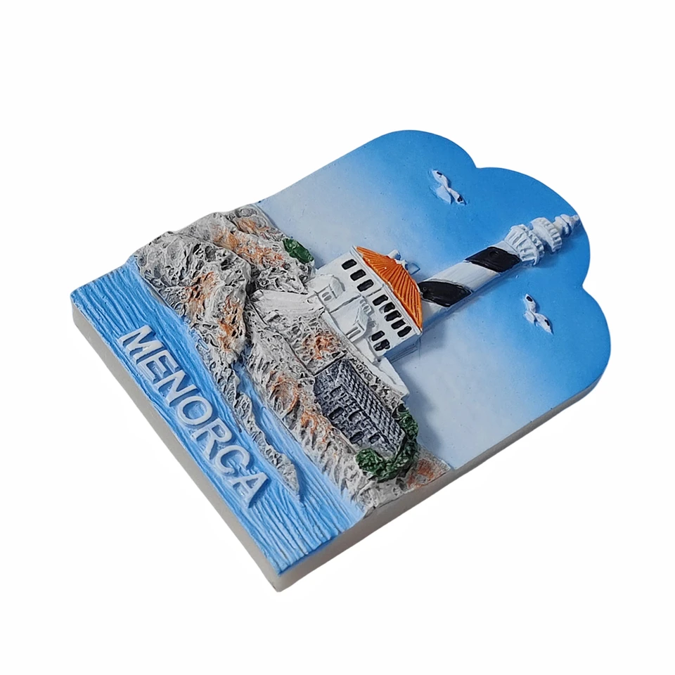 Magnete 3D Barcellona Spagna - Souvenir Viaggio In Resina Per Frigorifero - 11x8,8cm