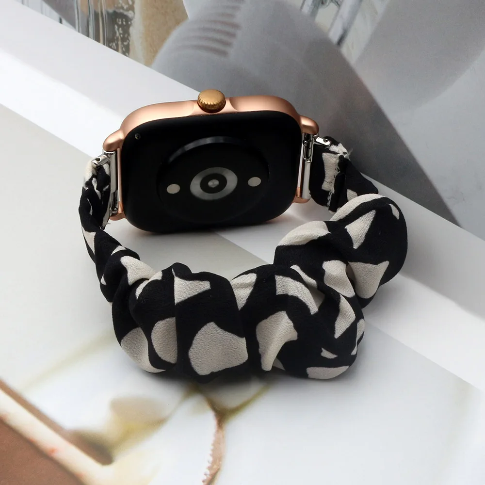 Stylish 18mm Stretchy Fabric Watch Band - Versatile and Comfortable Strap for Any Watch