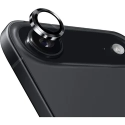 Premium Black Camera Lens Protector Cover - Ultimate Protection Phone Accessory (For iPhone 16 16plus)