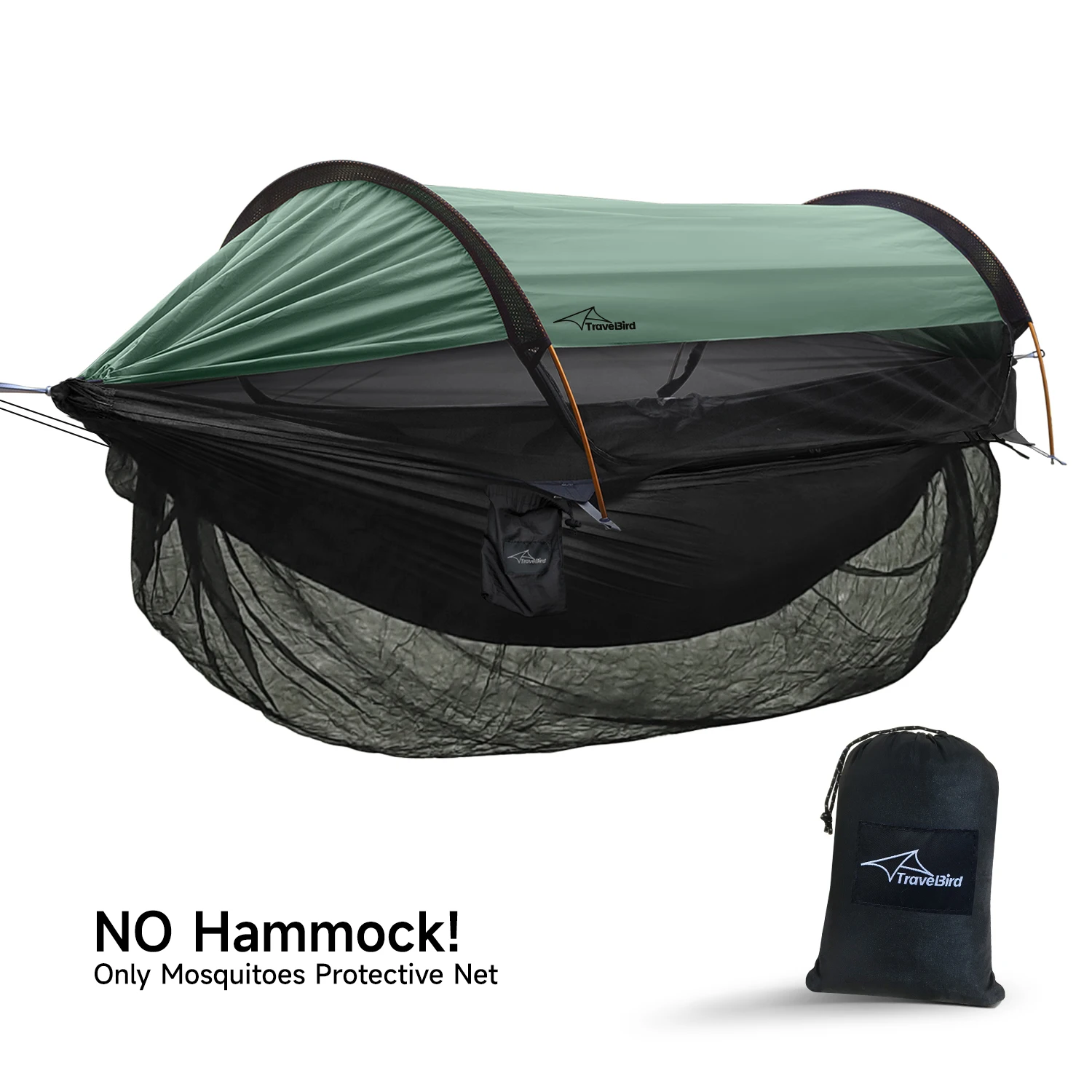 Bottom Mosquito Net for Hammocks Detachable Lightweight Hammock Bug Netting Fast and Easy Set Up Fits All Camping Hammocks