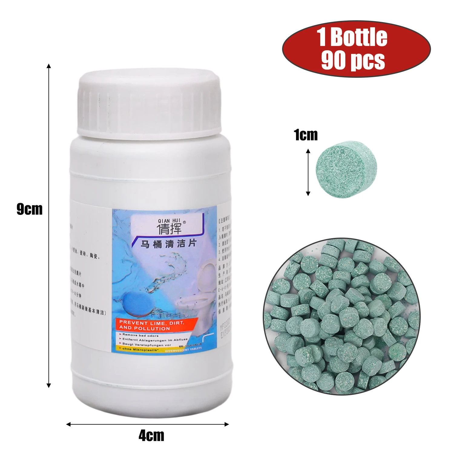 1Bottle-90pcs