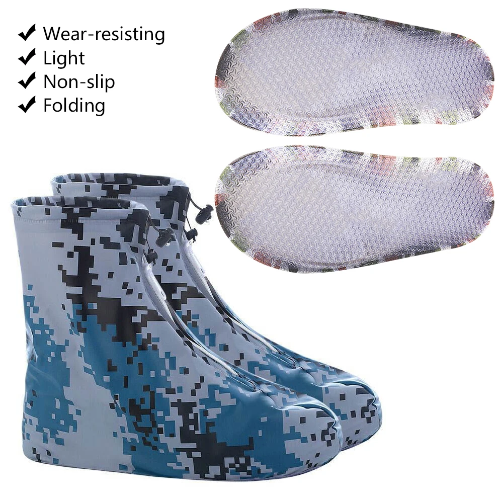 Juste de pluie en caoutchouc imperméable pour chaussures, l'offre elles de  botte de pluie coordonnantes, couvre-chaussures de voyage, imperméable,  silicone réutilisable - AliExpress